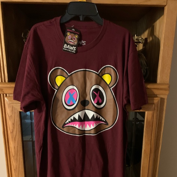 BAWS | Shirts | Men Baws T Shirt Maroon 